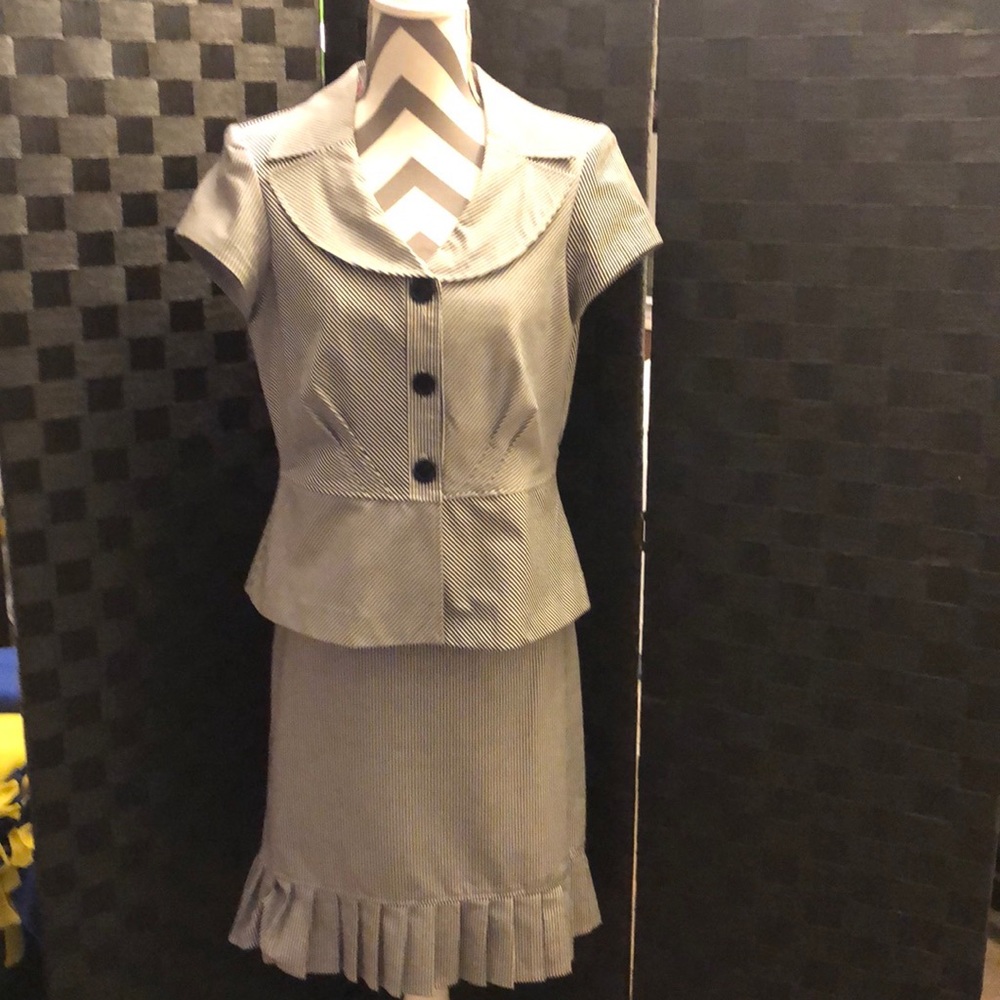 Top and skirt